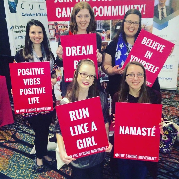 Natalie Correll and her sorority sisters making an impact at one of their latest conferences. 