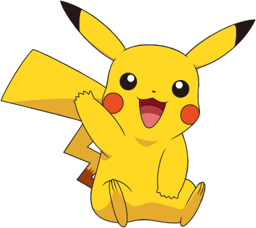 This cute little guy is called Pikachu! He is easily the most popular Pokemon.