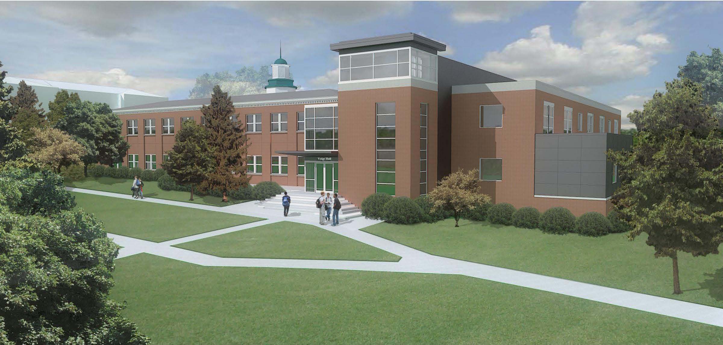 Coming soon: Voigt Science Hall makeover