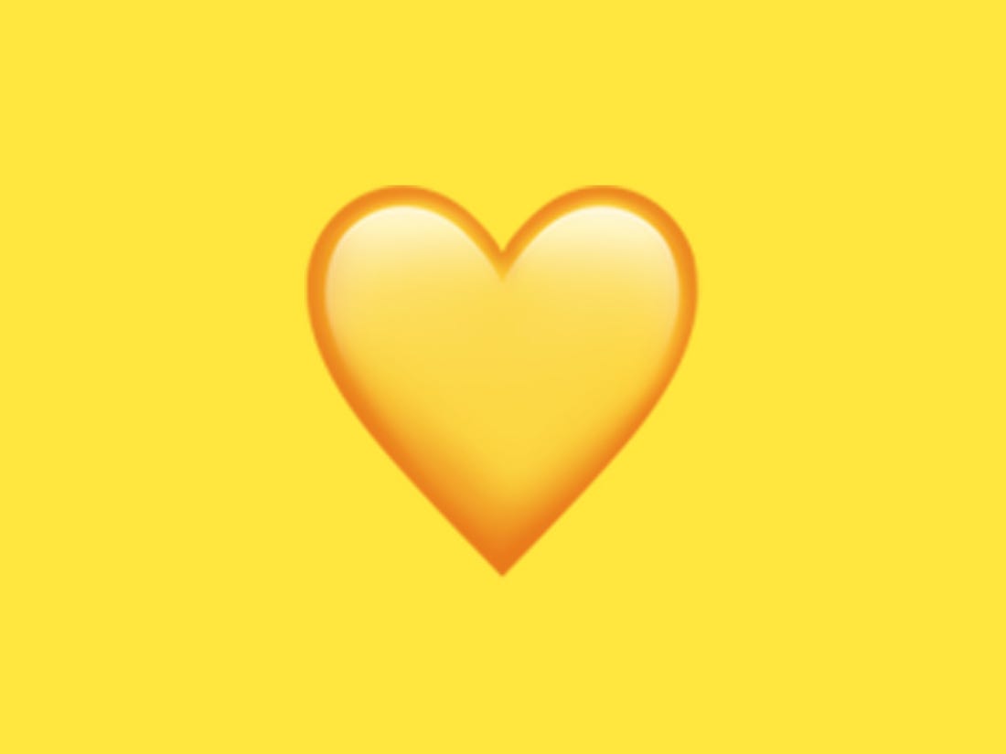 The Curse of the Yellow Heart Emoji